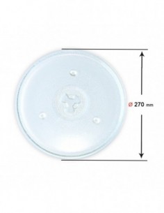 Plateau Four micro-ondes Ø 270mm universelle 2
