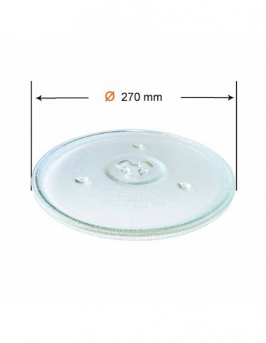 Plateau Four micro-ondes Ø 270mm universelle