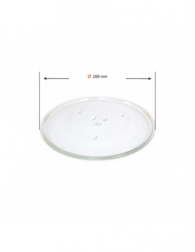 Plateau Four micro-ondes Ø 288mm universel pour...