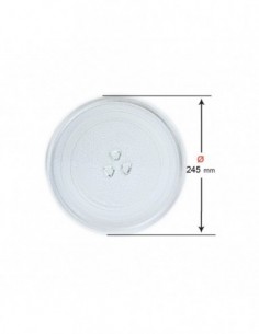 Plateau Four micro-ondes Ø 245 mm Universelle 2