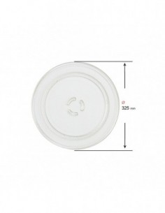 Plateau Four micro-ondes Ø 325mm Whirlpool 2