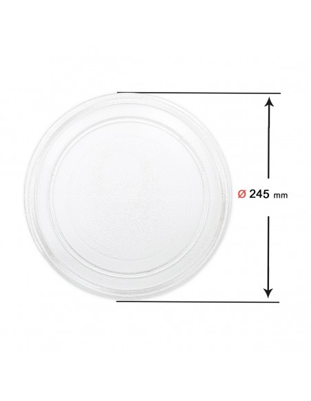 Plateau Four micro-ondes Ø 245mm Teka 93183400 Universelle