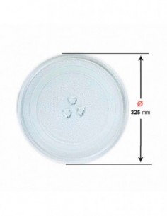 Plateau Four micro-ondes Ø 325 mm Universelle 2