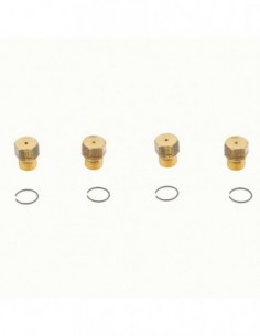 Ensemble d'injecteurs de cuisine BALAY M6 pour gaz butane.