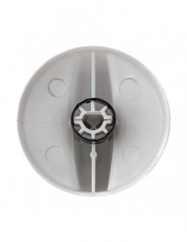 Bouton Plaque de CuissonTEKA Axe 5,5mm (Blanc)