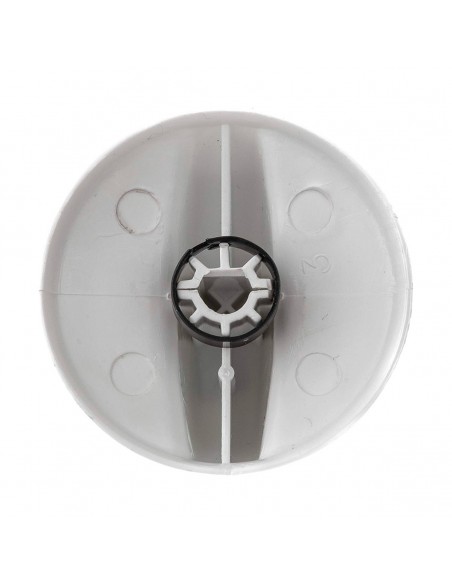 Bouton Plaque de CuissonTEKA Axe 5,5mm (Blanc)