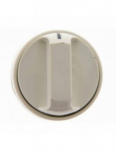 Bouton Plaque de Cuisson universelle blanc avec ressort