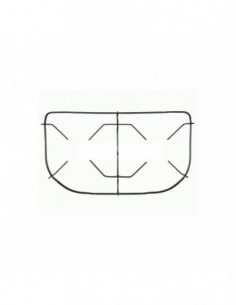 Grill Feux Plaque de cuisson Teka 260x450mm (2 feux à gaz) 2