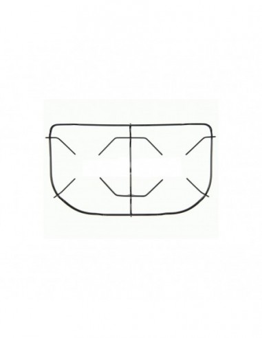 Grill Feux Plaque de cuisson Teka 260x450mm (2...