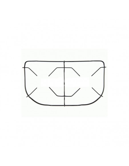 Grill Feux Plaque de cuisson Teka 260x450mm (2 feux à gaz)