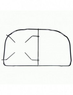 Grill Feux Cuisinière Teka 260x450mm (1 feu au gaz, 1...