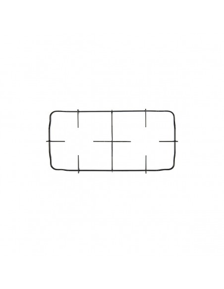 Grill de table à deux brûleurs à gaz Teka 220x455mm