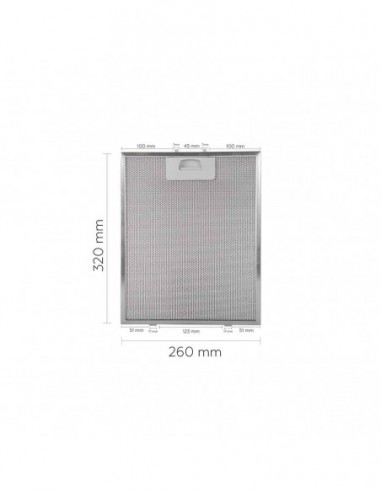 Filtre anti-graisse Hotte aspiranteMultimarque...