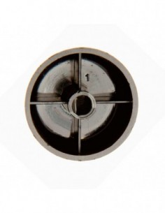 Manette Thermostat de four TEKA HE490 Ø6mm (Noir) 2