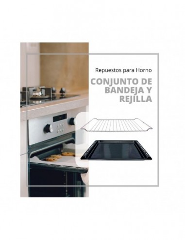 Pack de barbecue + Plaque de four Teka 370x460mm