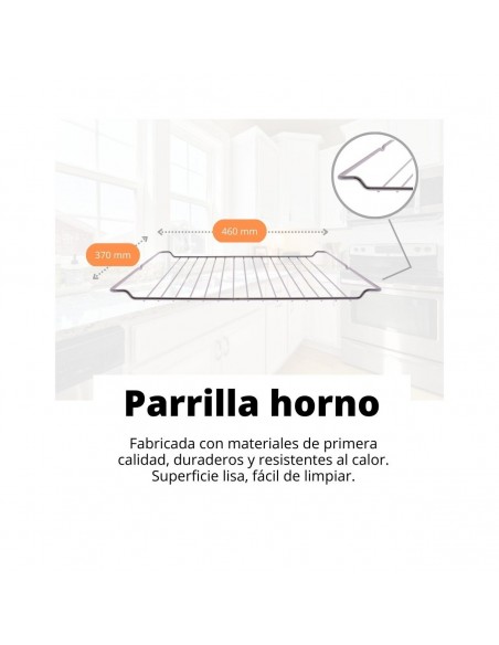 Pack de barbecue + Plaque de four Teka 370x460mm