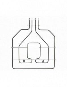 Résistance de four Bosch Balay Siemens 00471375