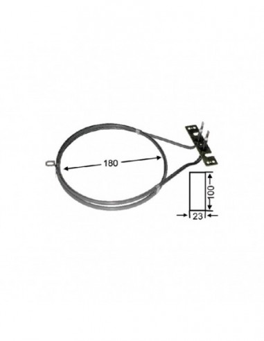 Résistance pour four TEKA 2000W 83040744