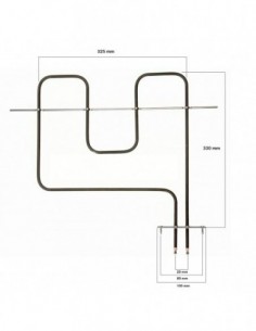 Résistance supérieure pour four TEKA HC 510me HC495me... 2