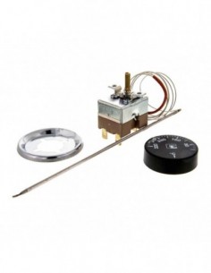 Thermostat réglable pour four universel de 0 à 320ºC.