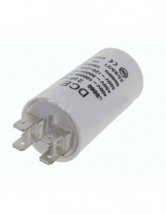 Condensateur de travail pour lave-linge Universal 2 µF 450V