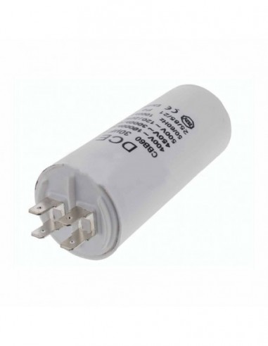 Condensateur de travail de la machine à laver...