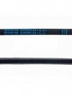 Courroie de laveur trapézoïdale 3L 512