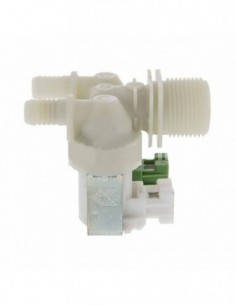 Electrovanne Machine à laver 2 voies Sortie 180º.