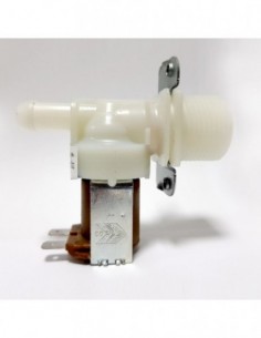 Électrovanne de machine à laver 1 voie sortie 180º 24v 2