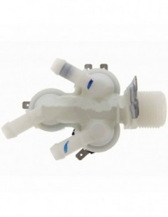 Electrovanne de machine à laver universelle à 3 voies,...