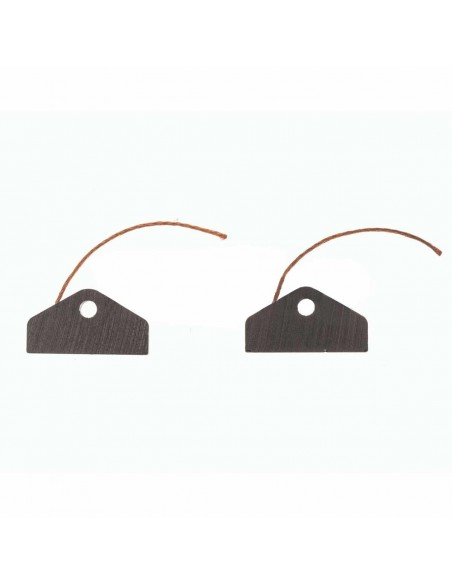 Jeux de Charbons de moteur pour sèche-linge MIELE 9x30x4 mm 4490382