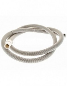 Tuyau de vidange pour lave-linge Ø 18/21 x 1950mm avec...