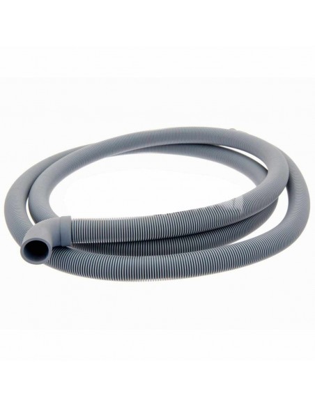 Tuyau de vidange de lave-linge Ø 22 / 20 x 2500 mm Embouts 90/180°.