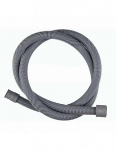 Tuyau de vidange pour lave-linge Ø 20/ 28 x 1800mm avec...
