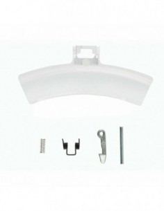 Fermeture la porte du sèche-linge AEG T65280AC.