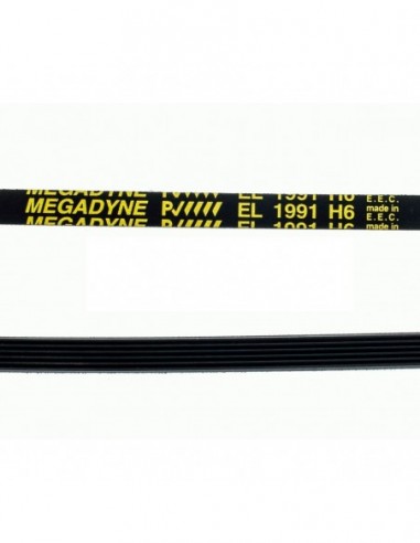 Courroie de sèche-linge EL 1991 H6 Megadyne