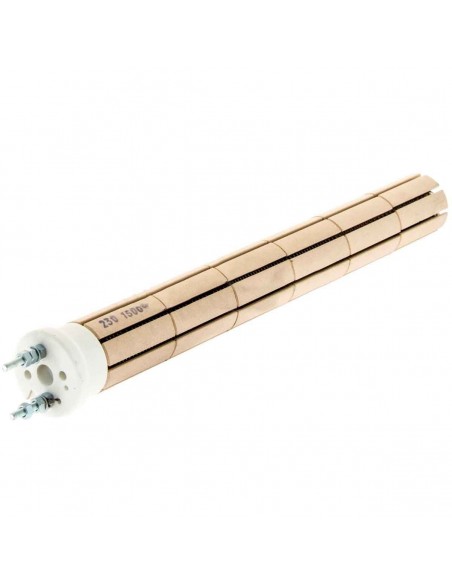 Résistance thermo en céramique UNIVERSAL 1500W avec 6 pierres.