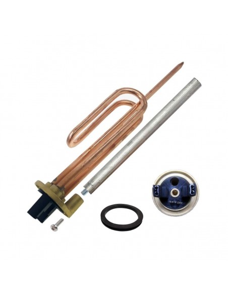 Résistance en courbe 1500W + Anode + Joint thermo pour les thermos Cointra Thermor Ariston
