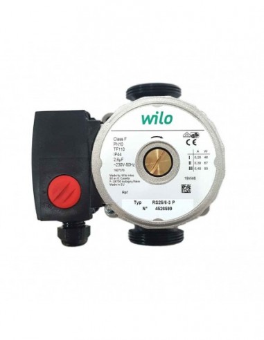 Pompe de circulation de chaudière WILO RS 25/6 3P 130mm