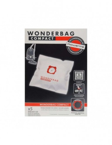 Sac d'aspirateur Rowenta Wonderbag Compact WB305120