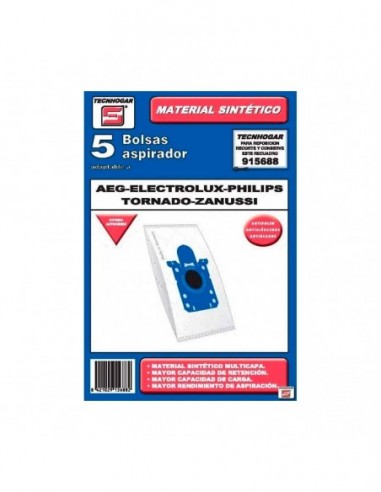 Sac Aspirateur AEG Electrolux Whirlpool Philips Tecnhogar 915688