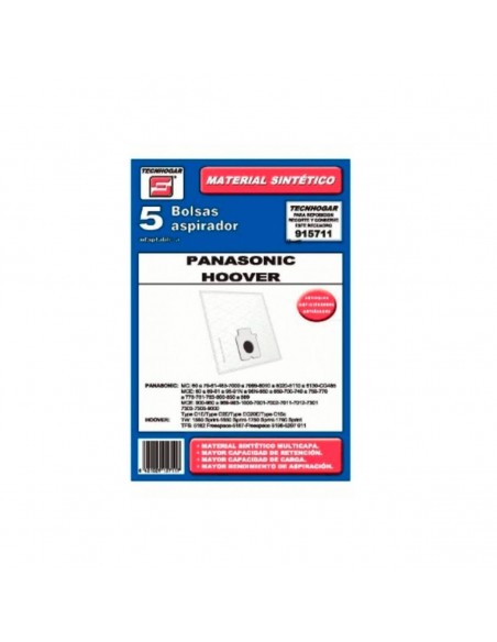 Sac aspirateur Hoover Panasonic Technohome 915711