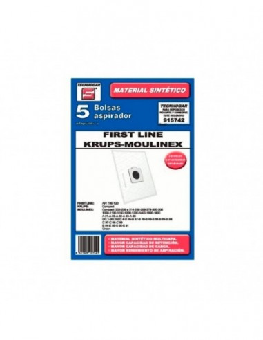 Sac aspirateur First Line Krups Moulinex...