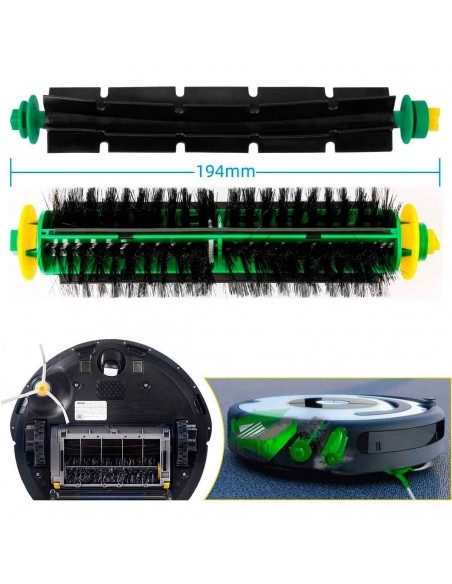 Packde pièces détachées ROOMBA SÉRIE 500: filtres, brosses, rouleaux.