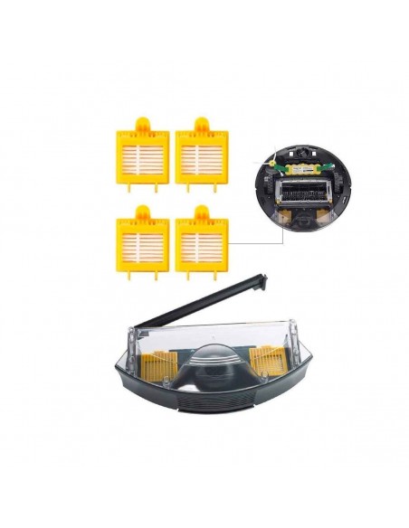 Pack pièces détachées ROOMBA SERIE 700 Filtres Brosses Rouleaux