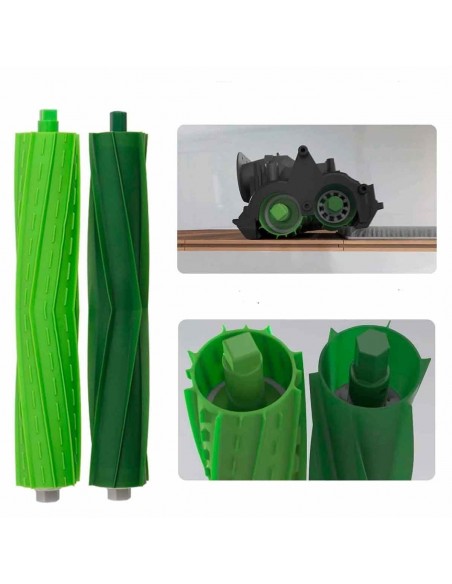 Pack de pièces détachées pour ROOMBA série E5 E6 i7 i7+, filtres, brosses et rouleaux.