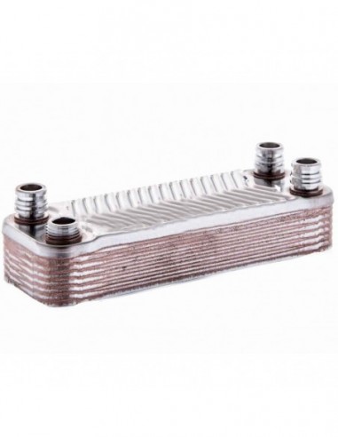 Échangeur de chaleur à plaques de la chaudière...