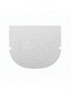 Isolant de porte de nettoyage de brûleur de chaudière...