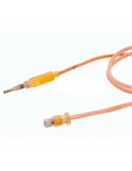 Thermocouple Tête Filetée chauffe-eau Universel M8 800 mm
