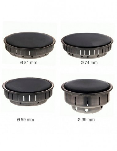 Ensemble de revêtements pour brûleur de cuisine...